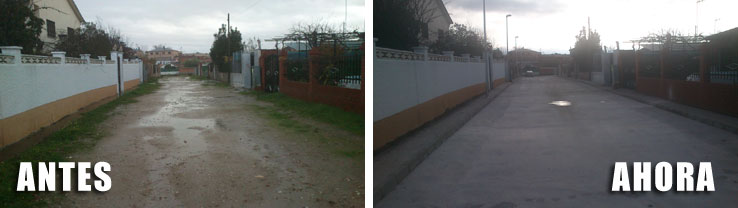 Finalizadas las obras de pavimentación y acondicionamiento de la calle Belvís de la Jara