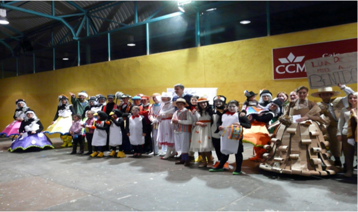 Fiesta de color, diversión y alta participación en los Carnavales 2014