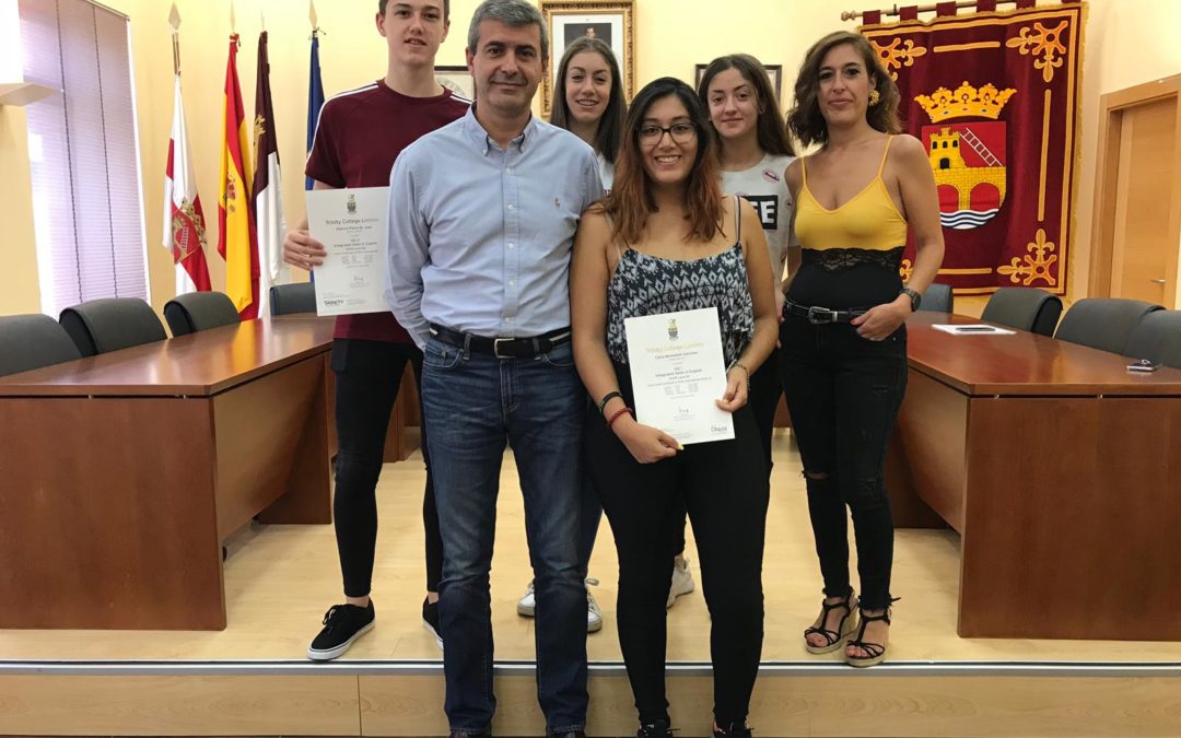 Todos los alumnos de la Escuela Municipal de Idiomas de Escalona obtienen su titulación B2 que se exige al término de los estudios