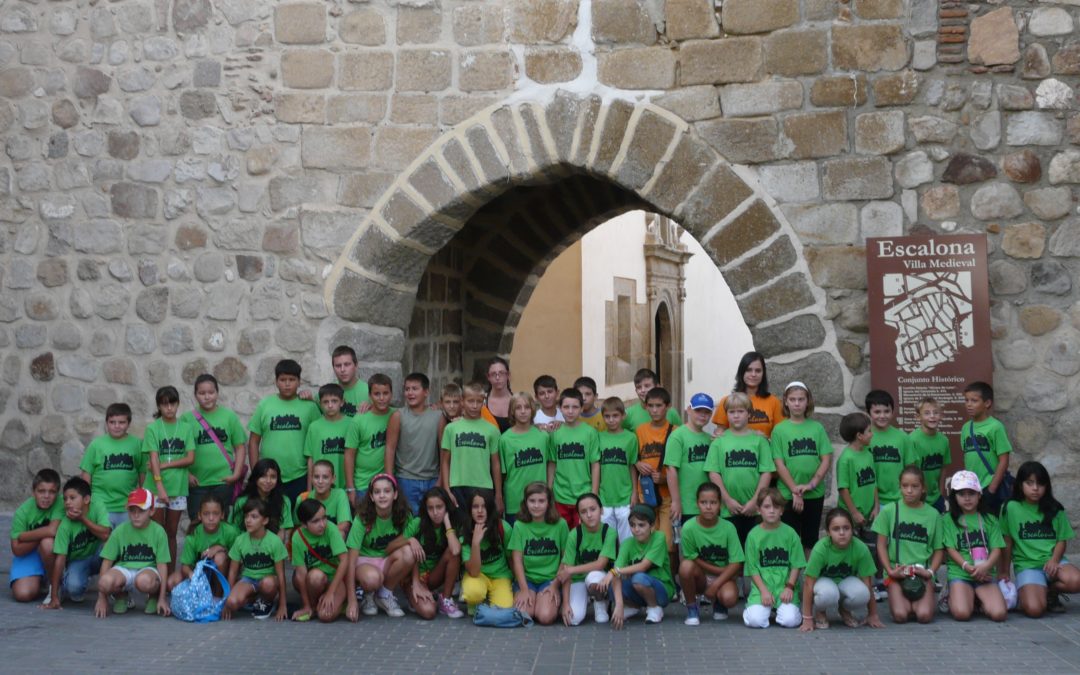 43 niños de Escalona participan en un Campamento organizado por el Ayuntamiento y la Fundación