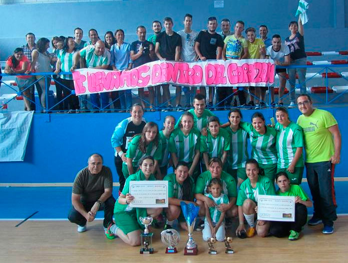 E.M.D. Escalona Femenino de Fútbol Sala se proclama de nuevo campeón de la Copa consiguiendo así el «doblete»