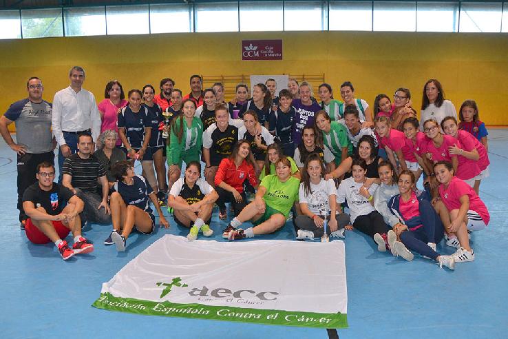 Más de 3.000 recaudados durante la celebración del Torneo de Fútbol Sala Femenino benéfico a favor de AECC Asociación Española contra el Cáncer