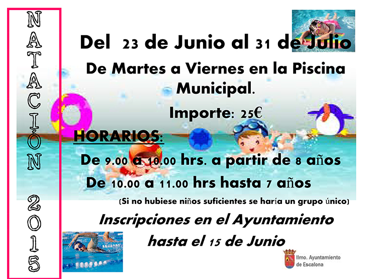 Natación para niños