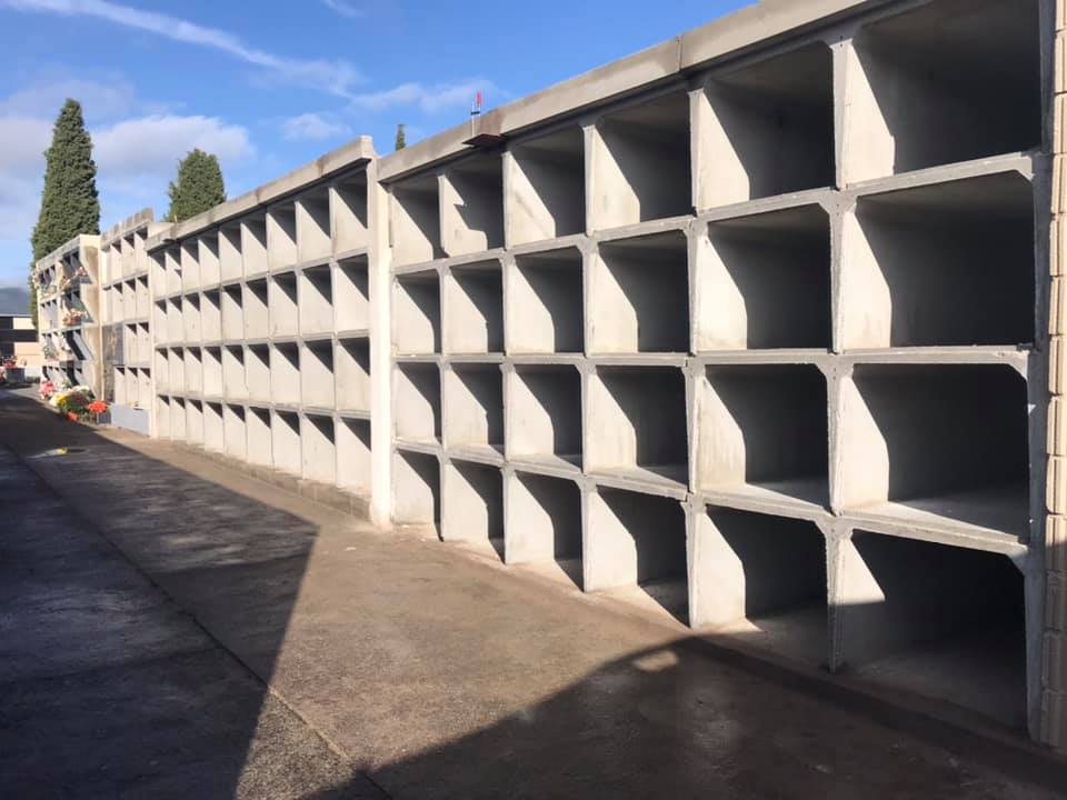 El Ayuntamiento de Escalona cumple con su compromiso de ampliar los nichos del cementerio municipal para la próxima década - Ayuntamiento de Escalona