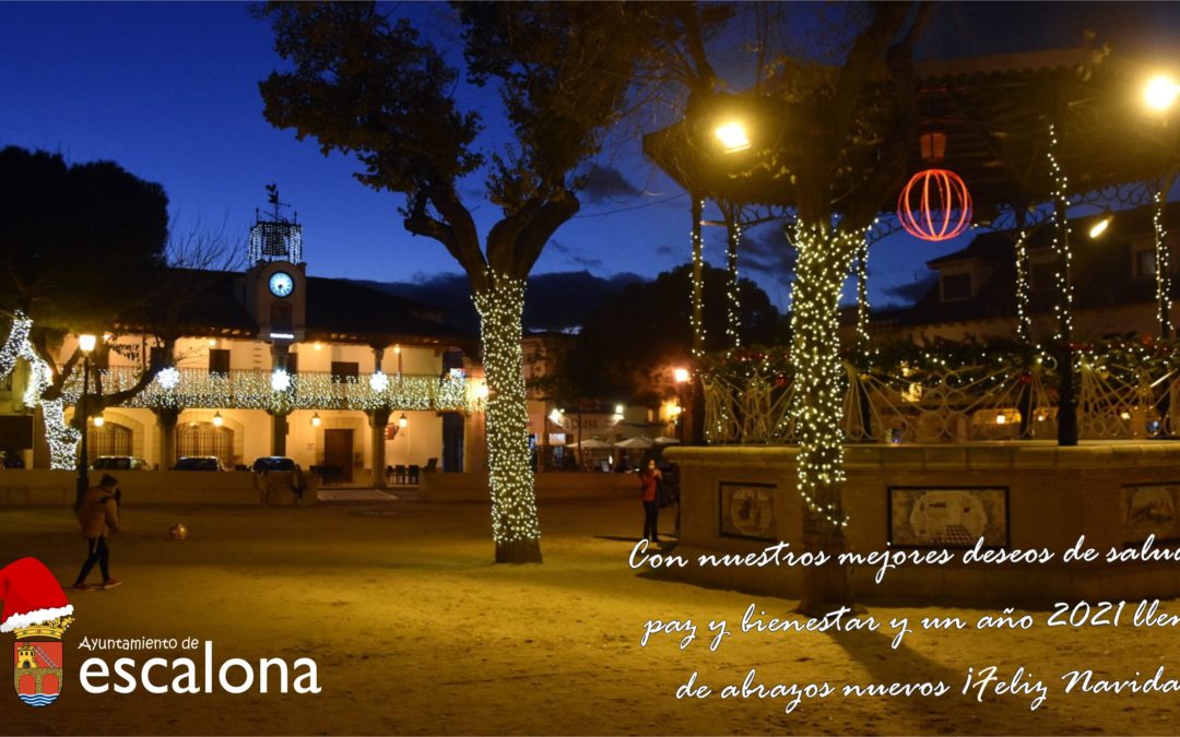 Felicitación Fiestas Navideñas - Ayuntamiento de Escalona