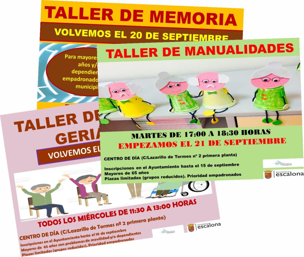 Proyecto mayores “mente activa, cuerpo activo” - Ayuntamiento de Escalona