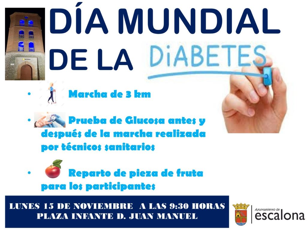 Día mundial de la diabetes - Ayuntamiento de Escalona