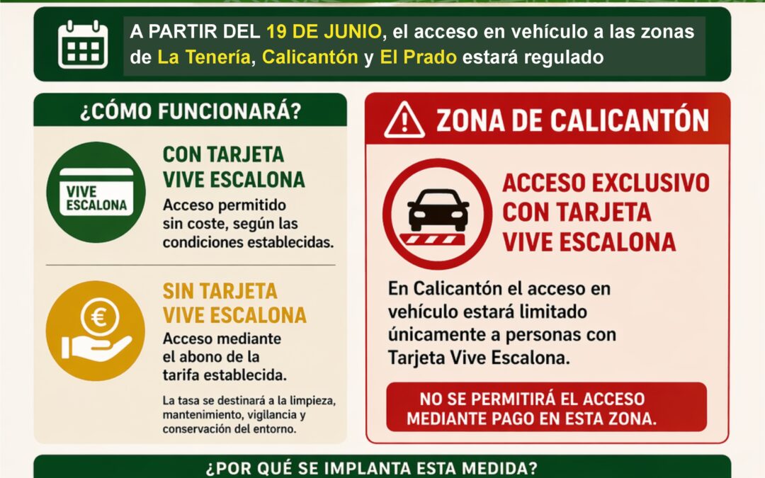 Escalona regula el acceso con vehículo al río Alberche para evitar la masificación y proteger el medio ambiente